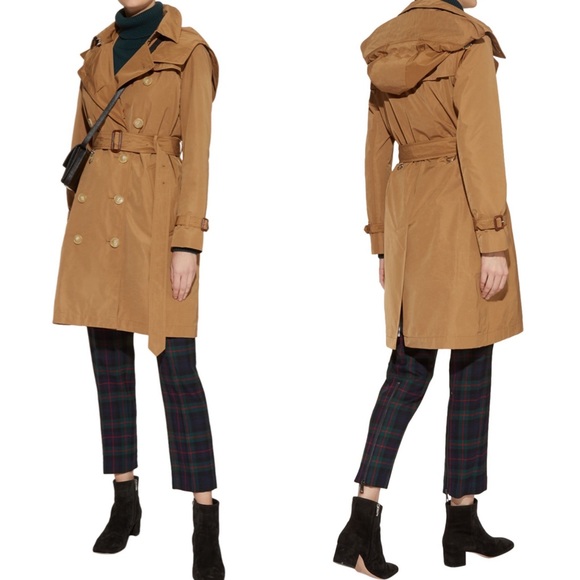 Burberry Kensington Heritage trench coat Sz 4